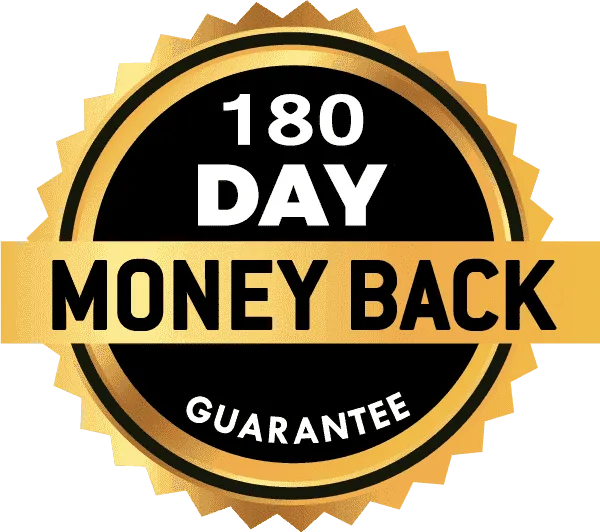 Neuro Serge 180-day money-back guarantee